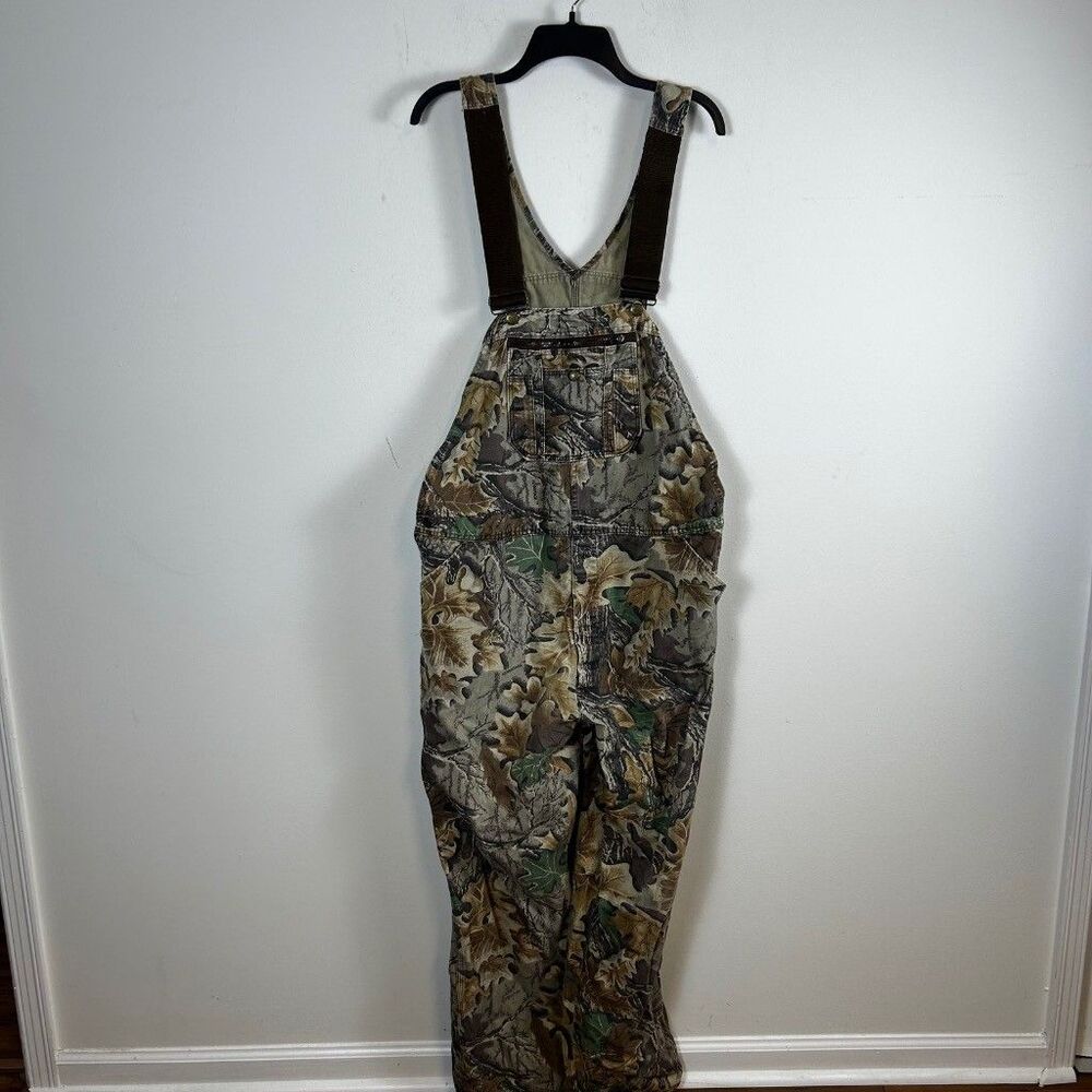 Walls Advantage Camo Hunting Bib Overalls Mens Camouflage Utility Workwear Large